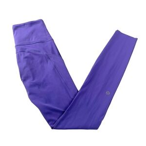 Lululemon 2 Fast and Free High-Rise Tight 26" Purple Running‎ Yoga Workout Pant
